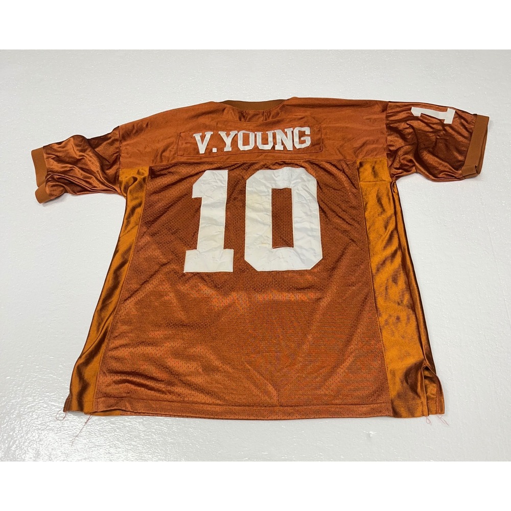 Gridiron Greats Football Jersey Mens 52 Orange Vince Young Texas Longhorns 2005 - Picture 3 of 15